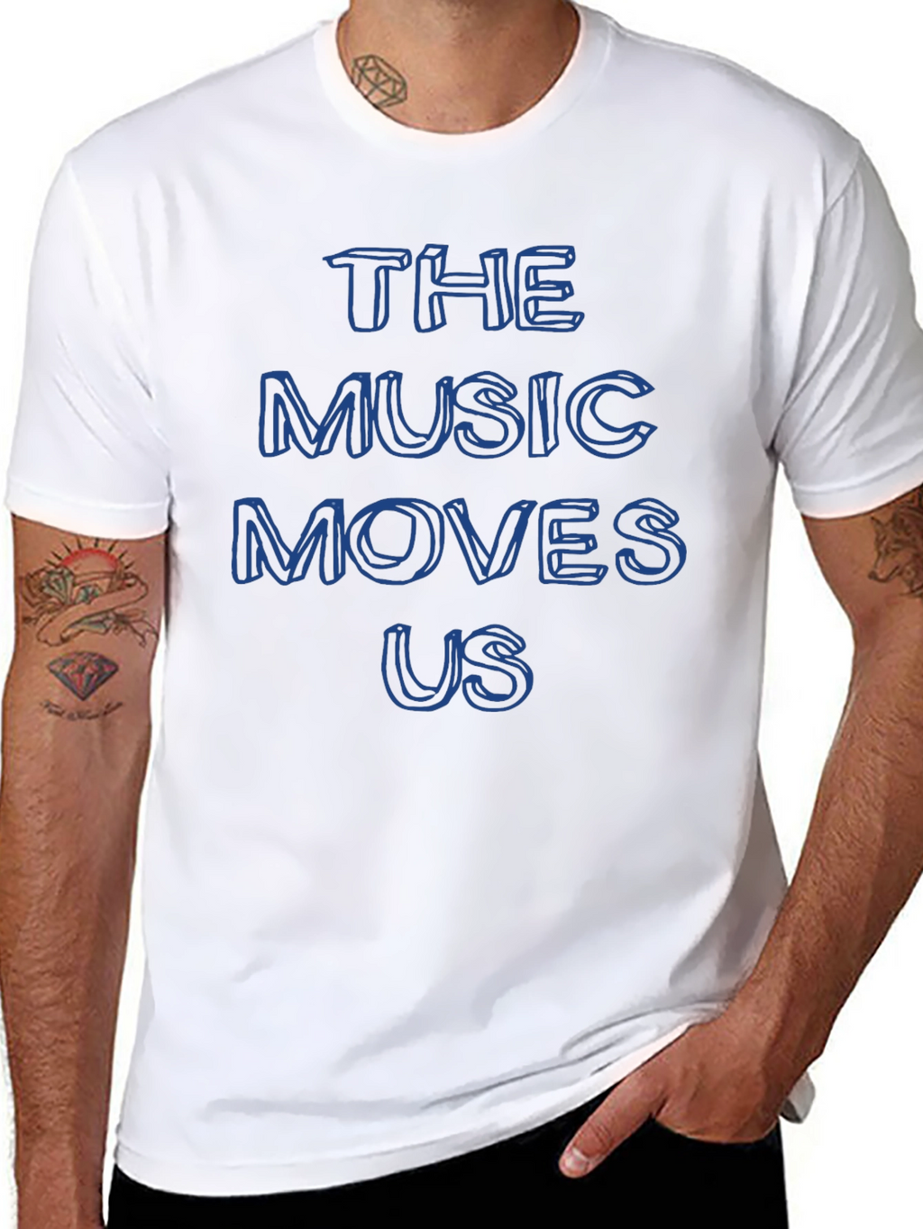 The Music Moves Us Graphic Tee