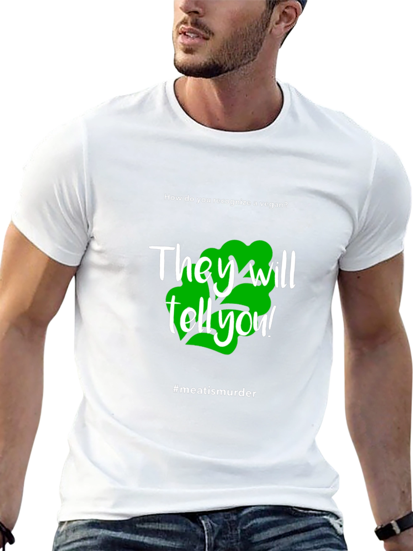 Vegan Statement T-Shirt - #meatisamurder