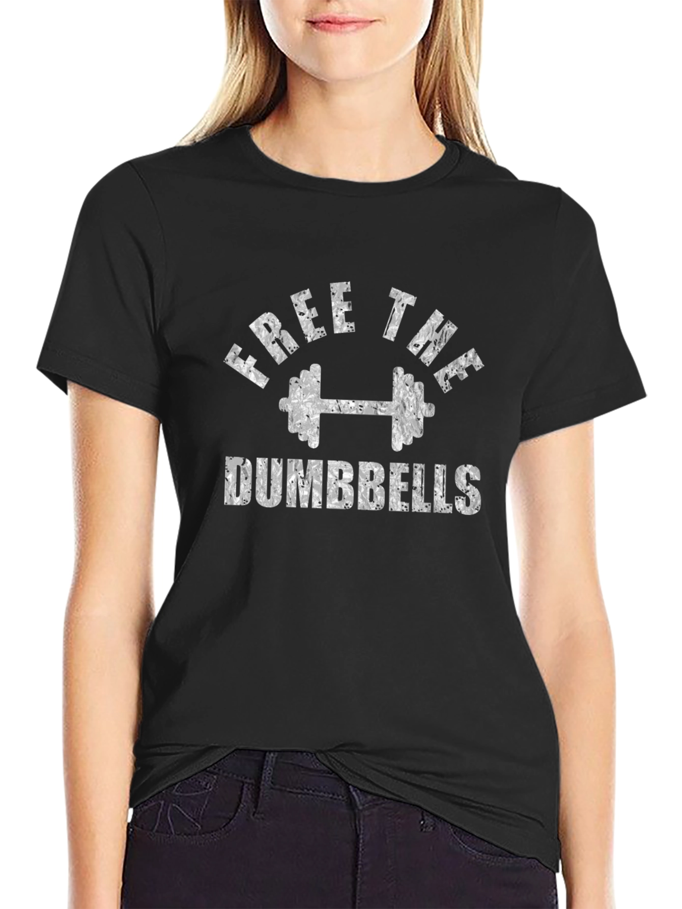 Free The Dumbbells Graphic Tee