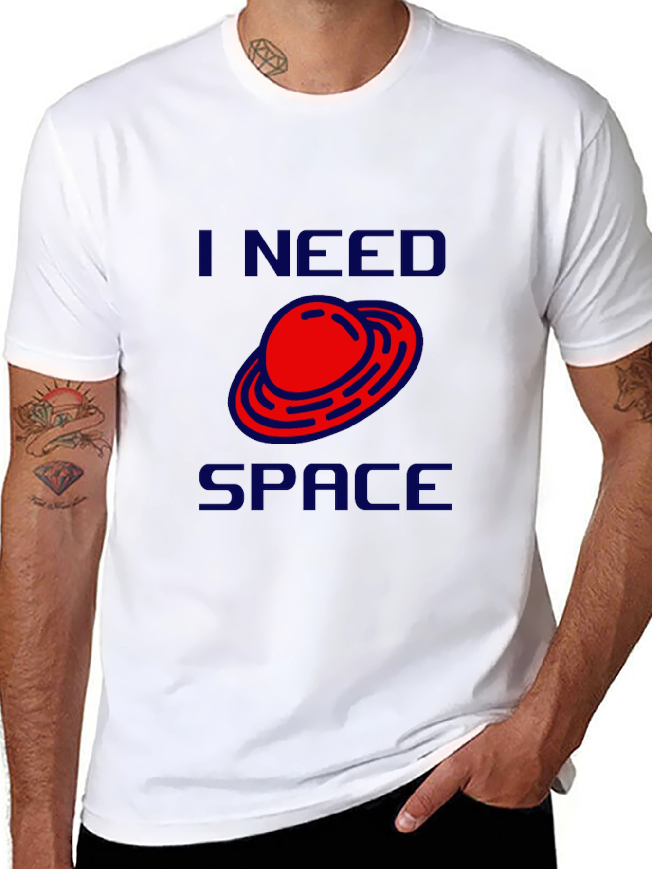 I Need Space T-Shirt - Novelty Graphic Tee