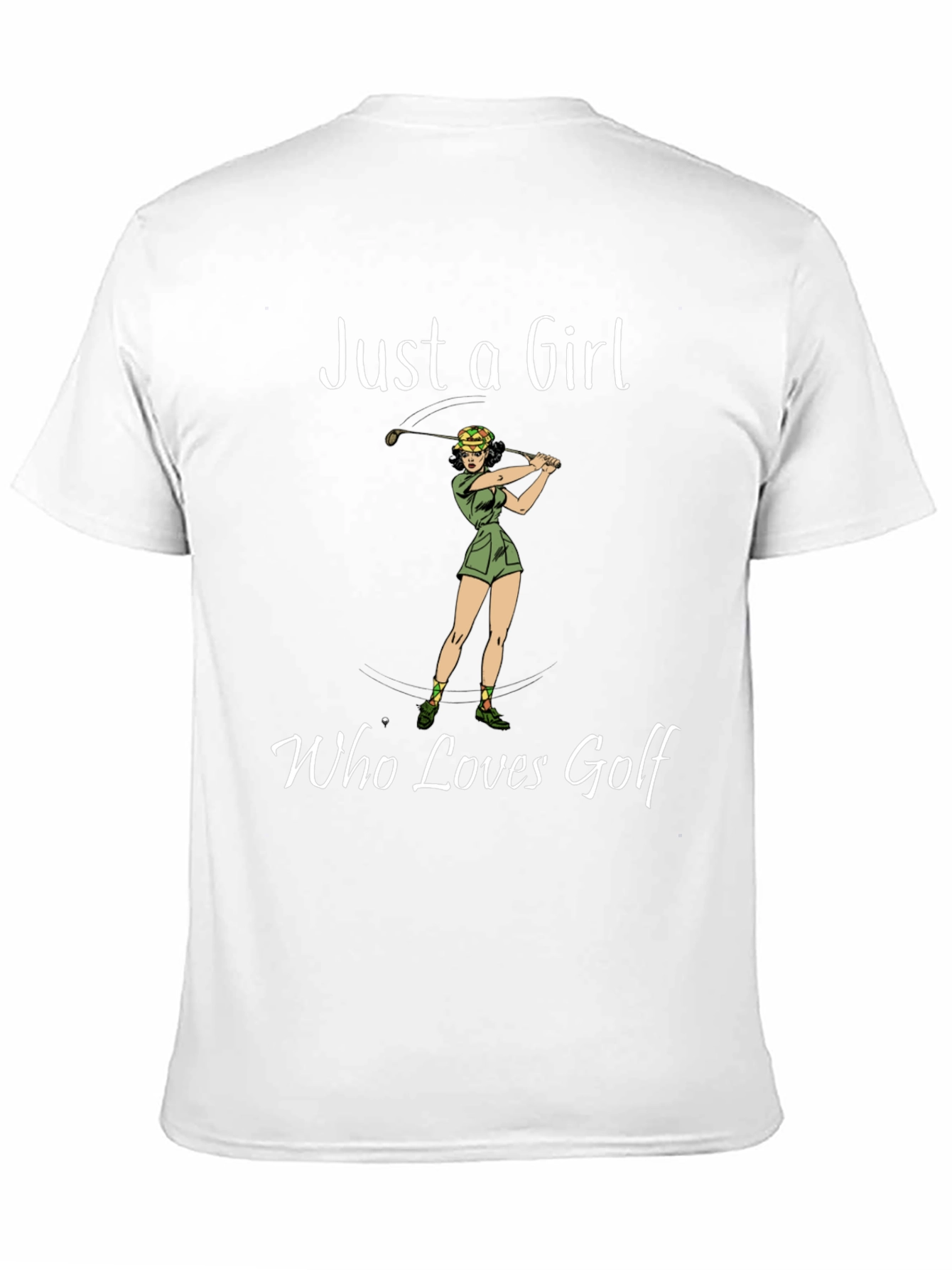 Just a Girl Who Loves Golf T-Shirt