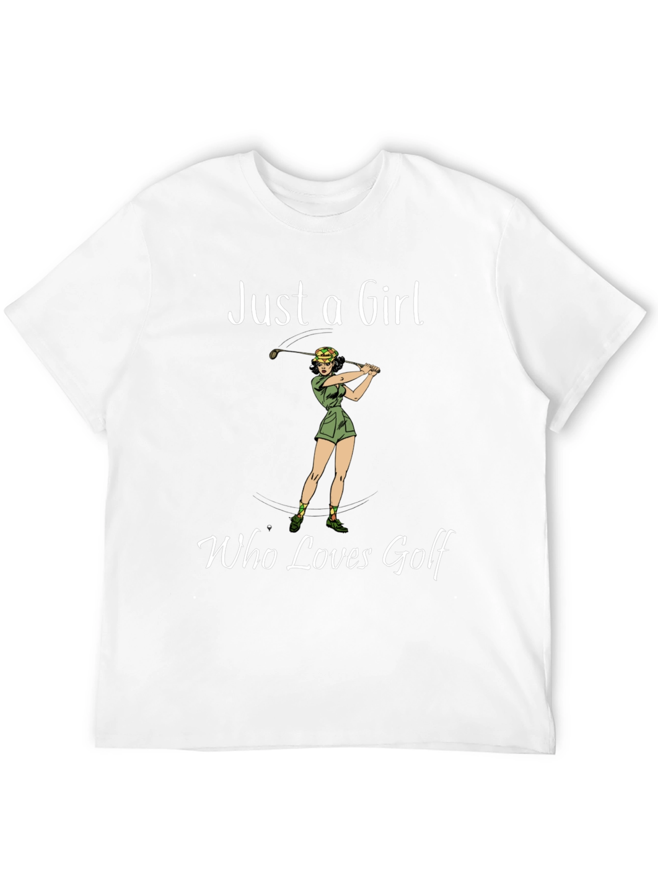 Just a Girl Who Loves Golf T-Shirt
