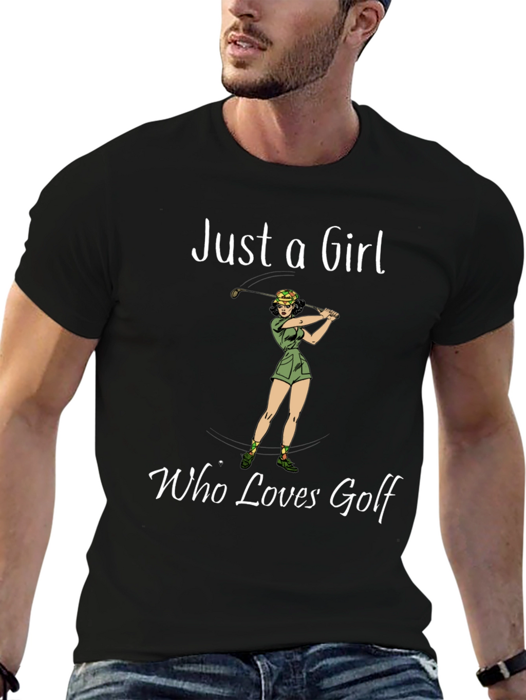 Just a Girl Who Loves Golf T-Shirt