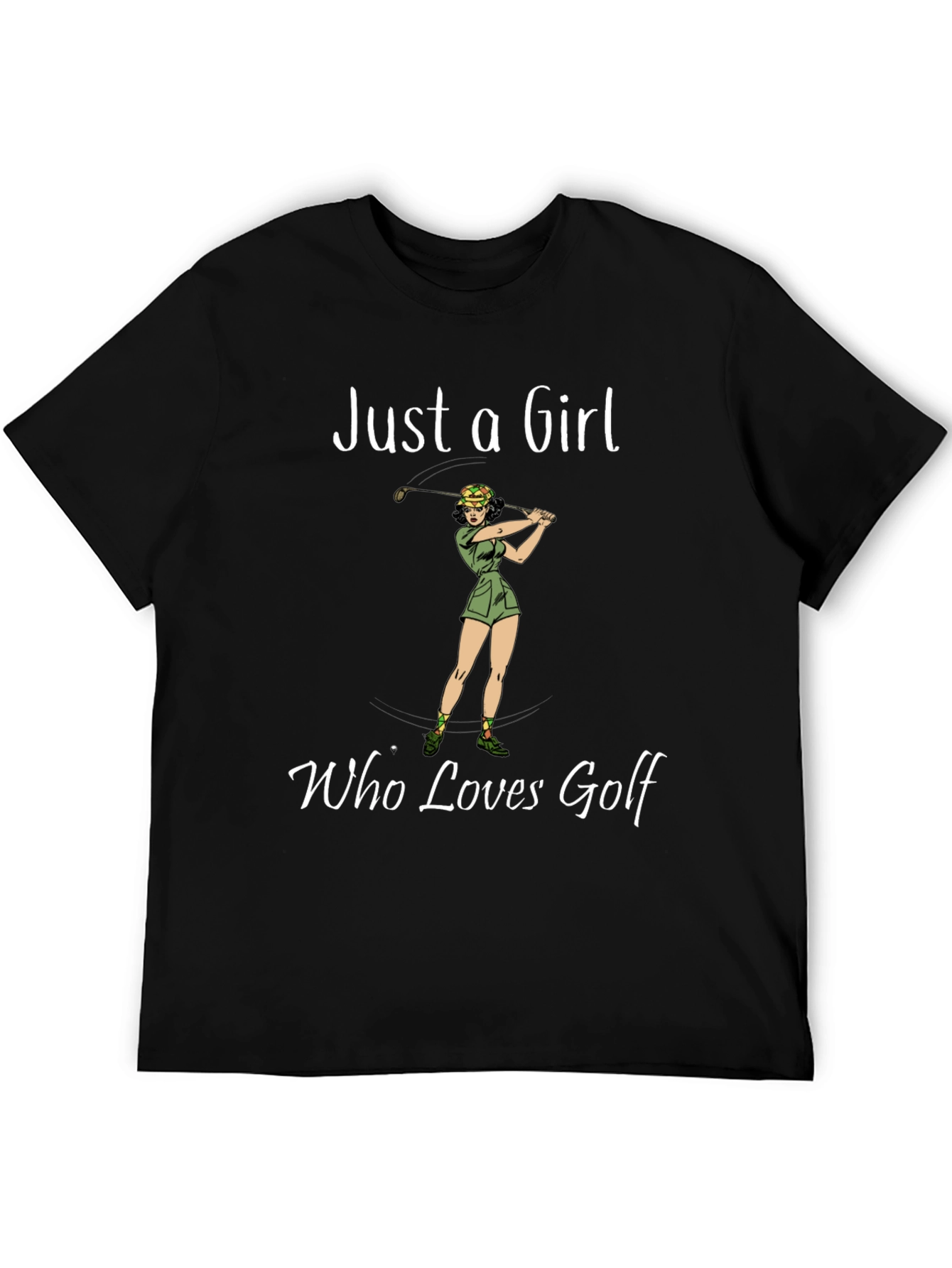 Just a Girl Who Loves Golf T-Shirt