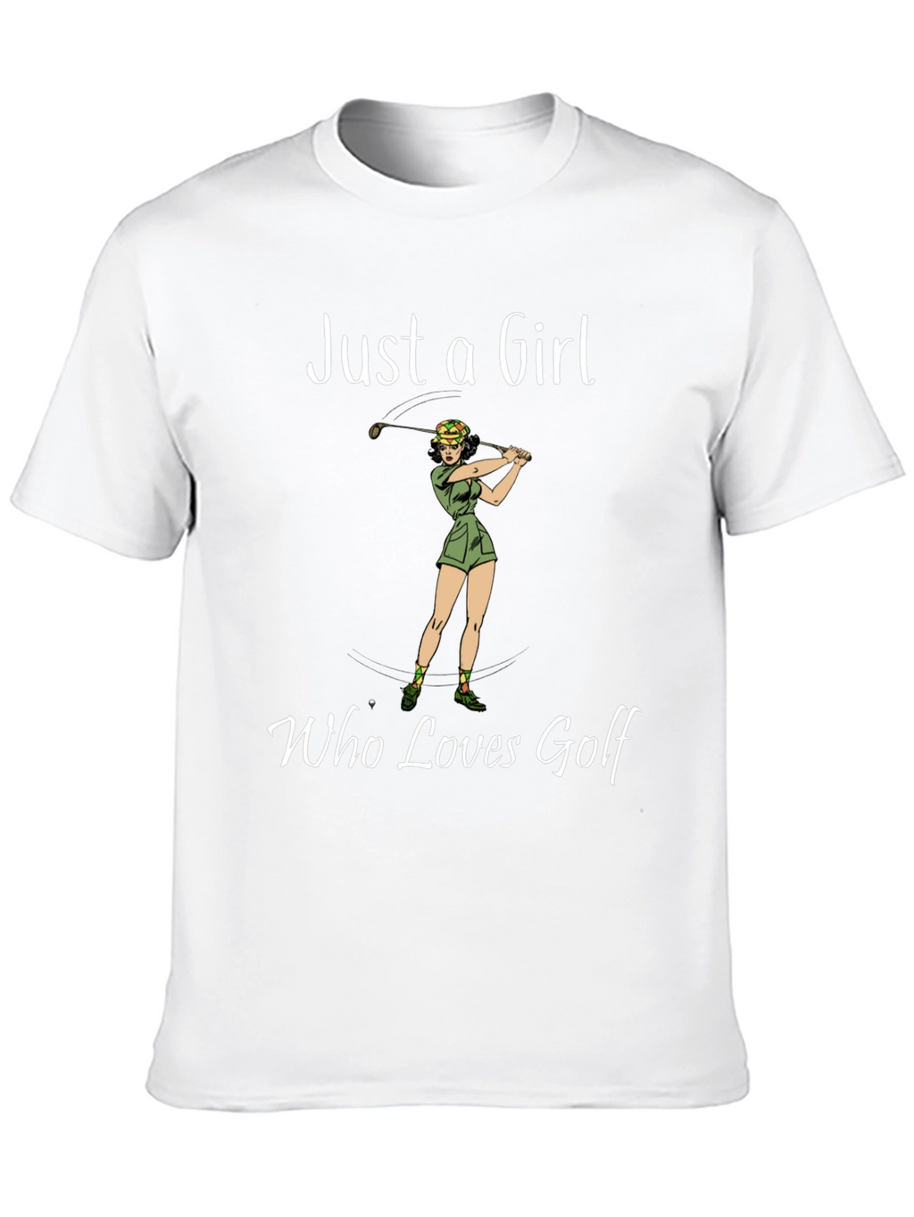 Just a Girl Who Loves Golf T-Shirt