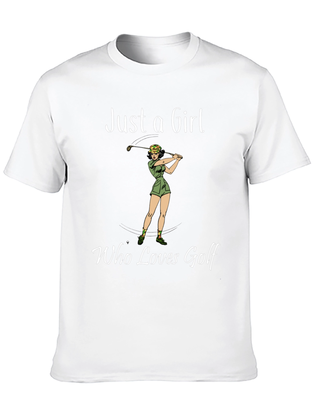 Just a Girl Who Loves Golf T-Shirt