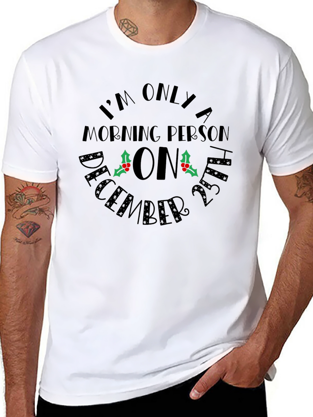 Christmas Morning Person T-Shirt