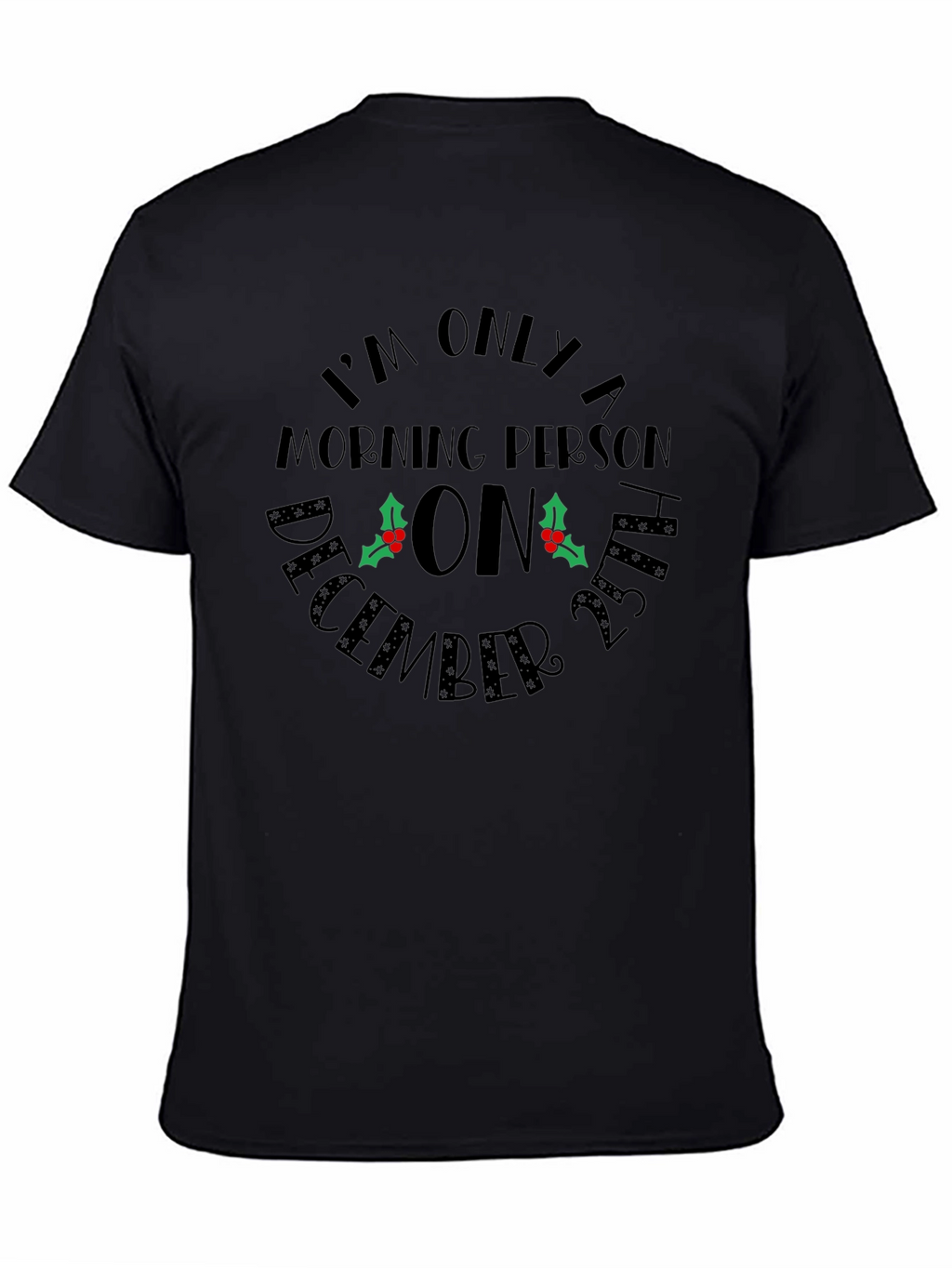 Christmas Morning Person T-Shirt