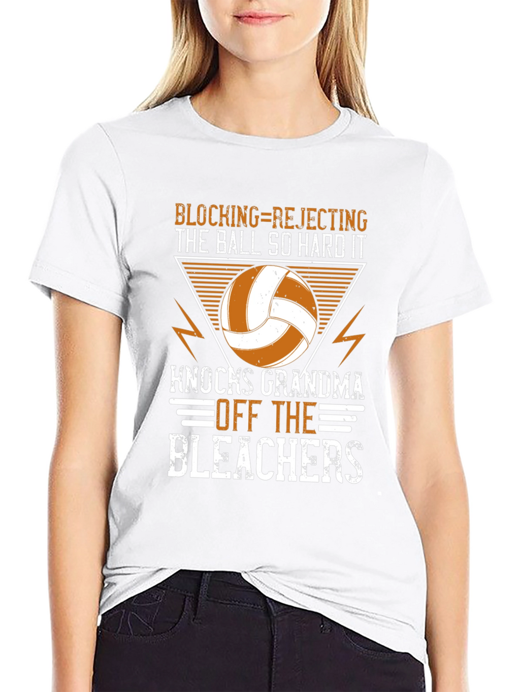Volleyball Grandma T-Shirt