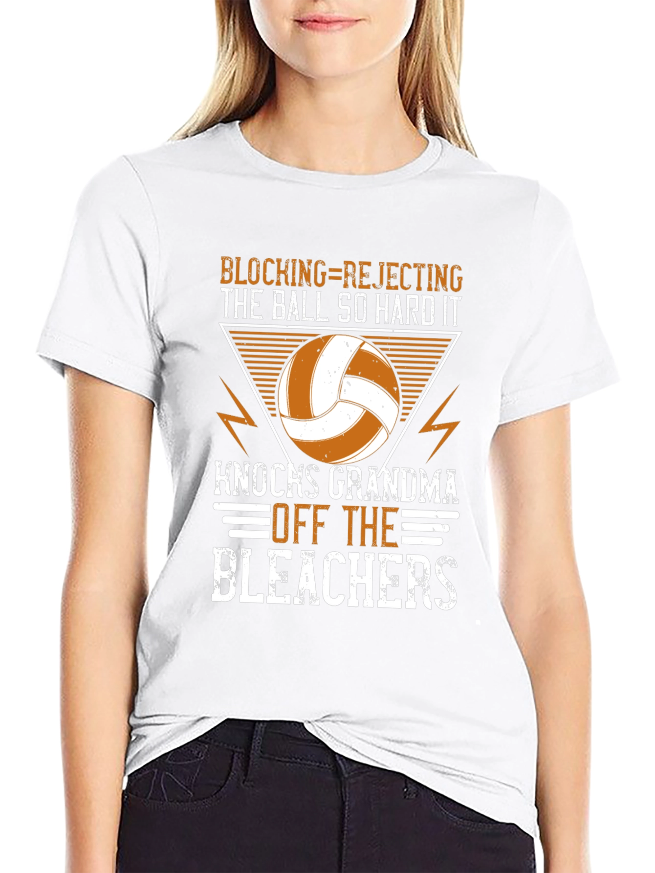 Volleyball Grandma T-Shirt