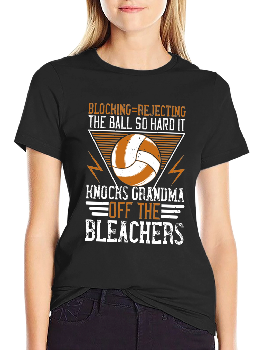 Volleyball Grandma T-Shirt
