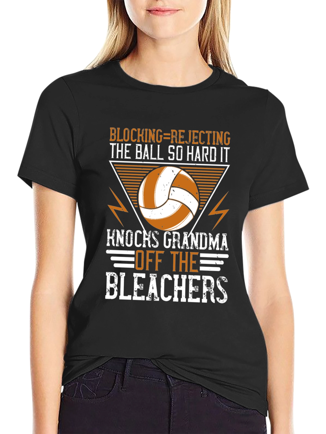 Volleyball Grandma T-Shirt