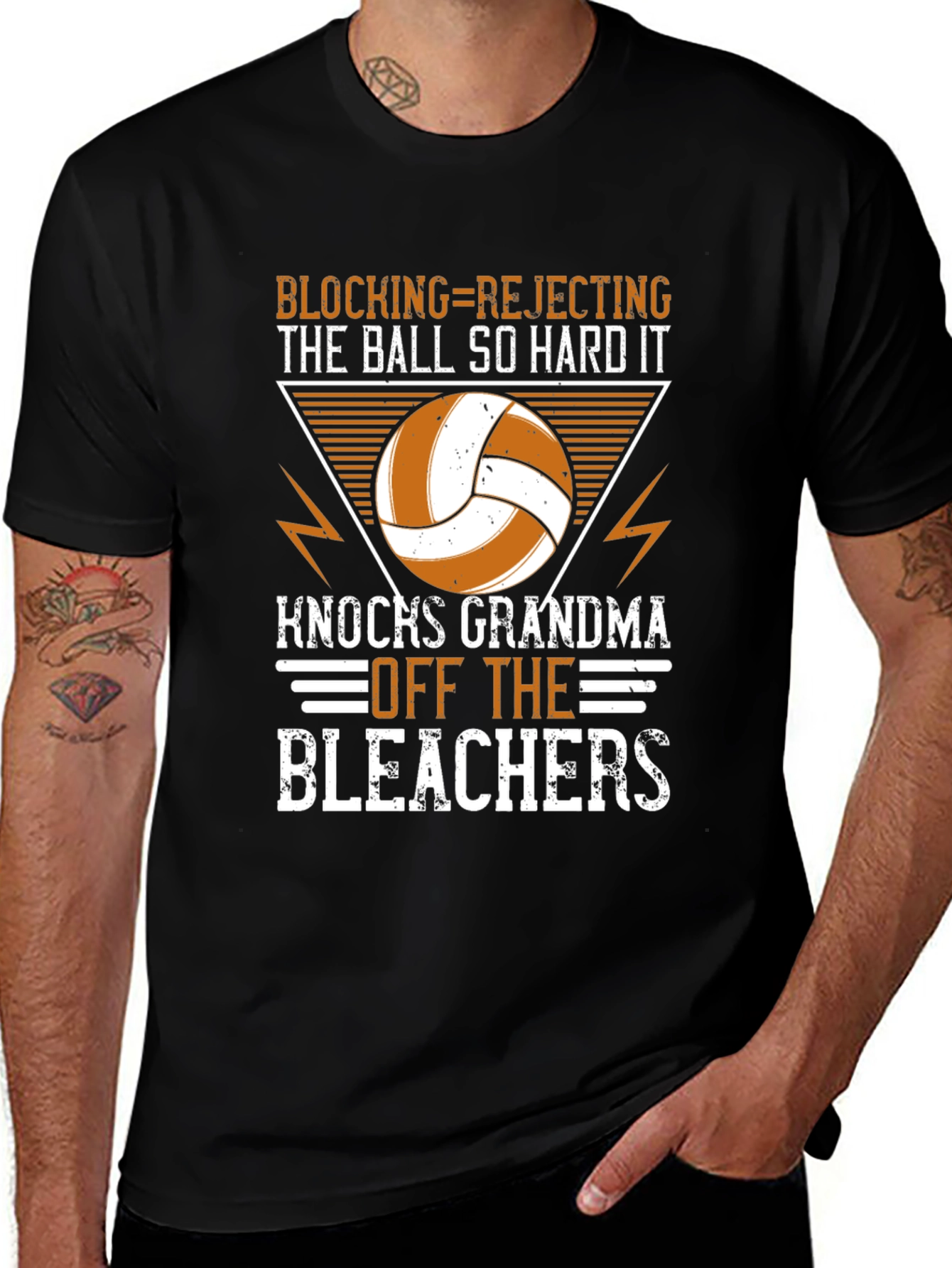 Volleyball Grandma T-Shirt