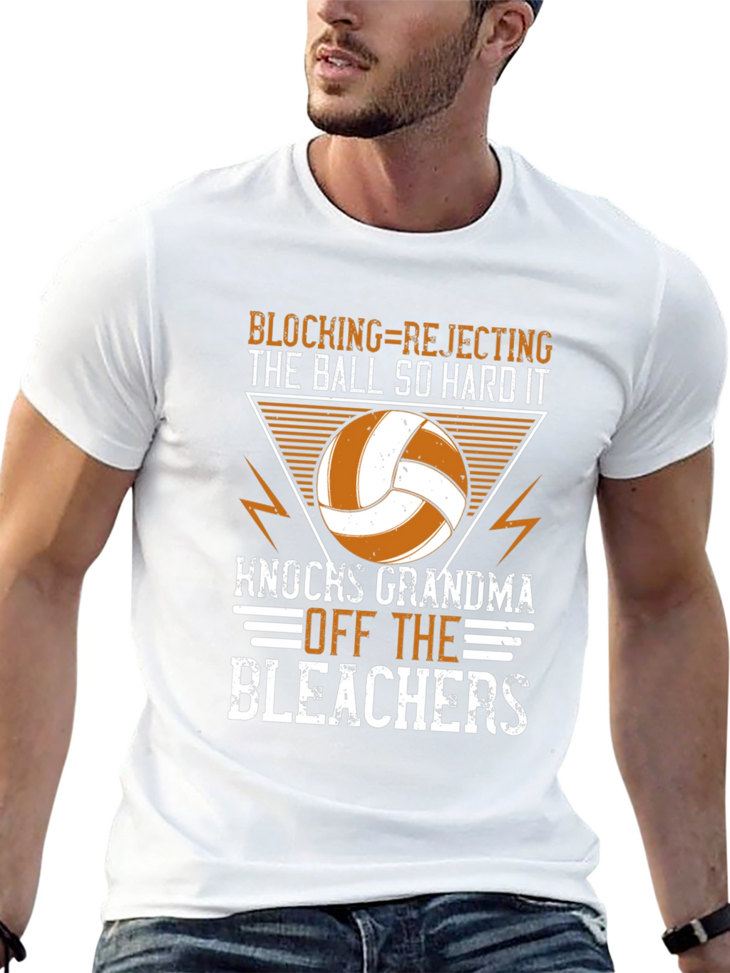 Volleyball Grandma T-Shirt
