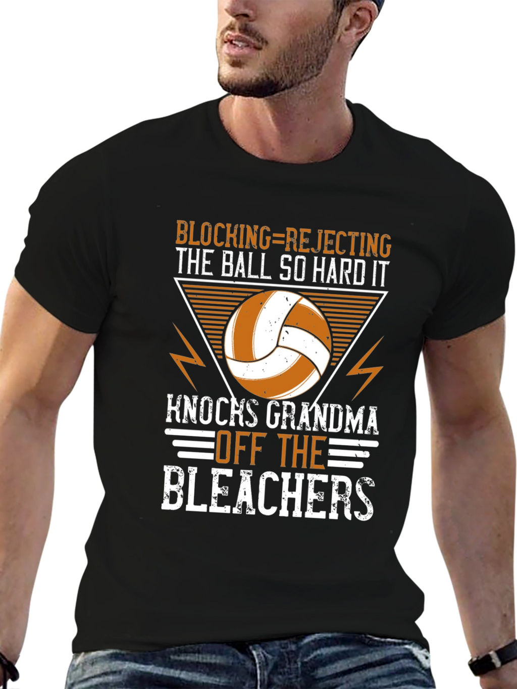 Volleyball Grandma T-Shirt
