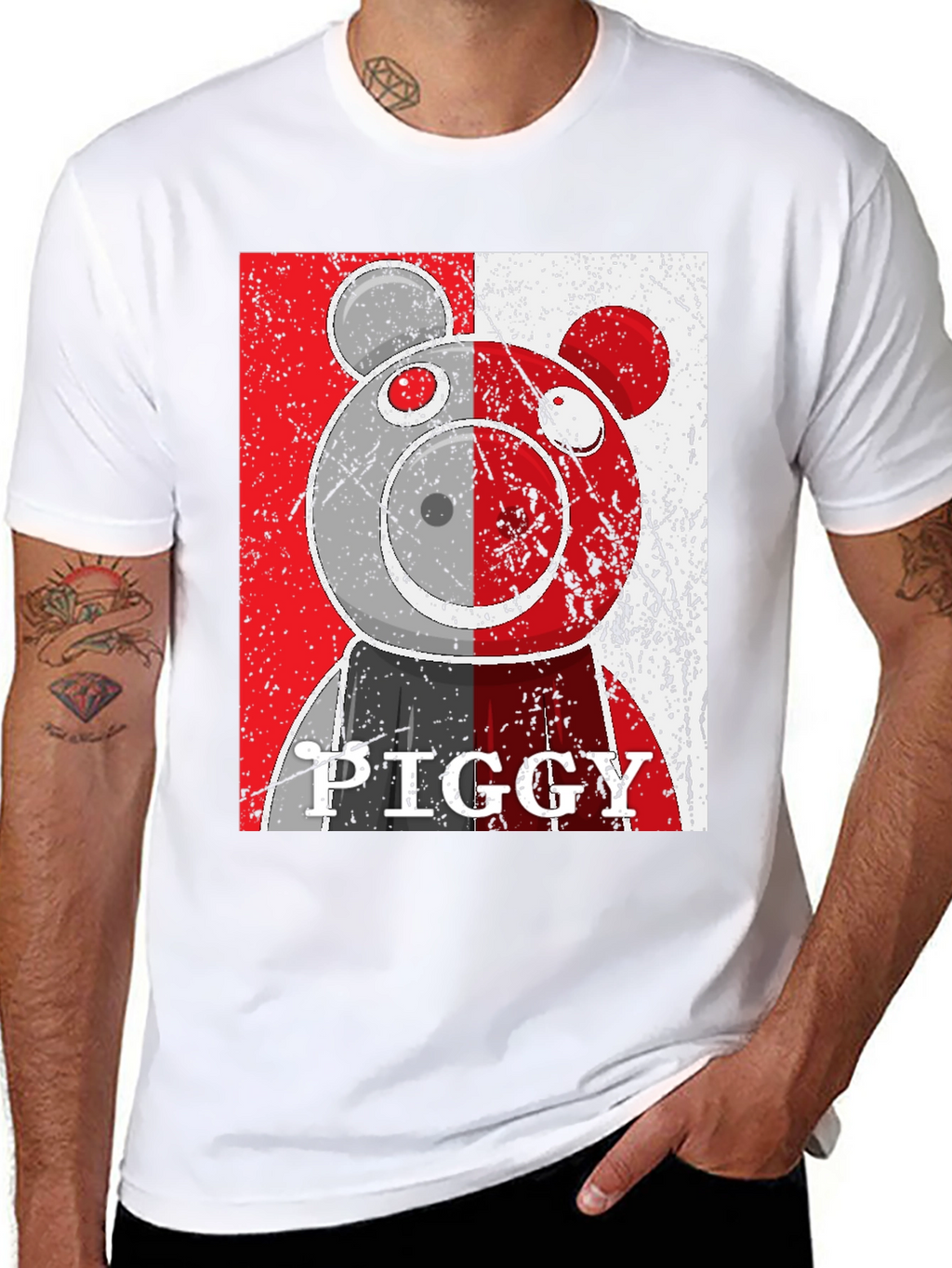 Piggy Graphic Tee - Unique Design