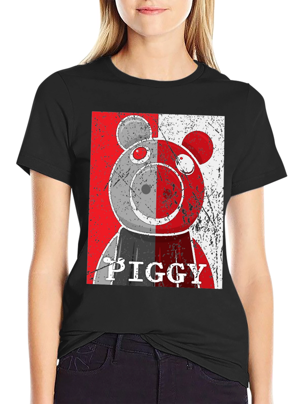 Piggy Graphic Tee - Unique Design