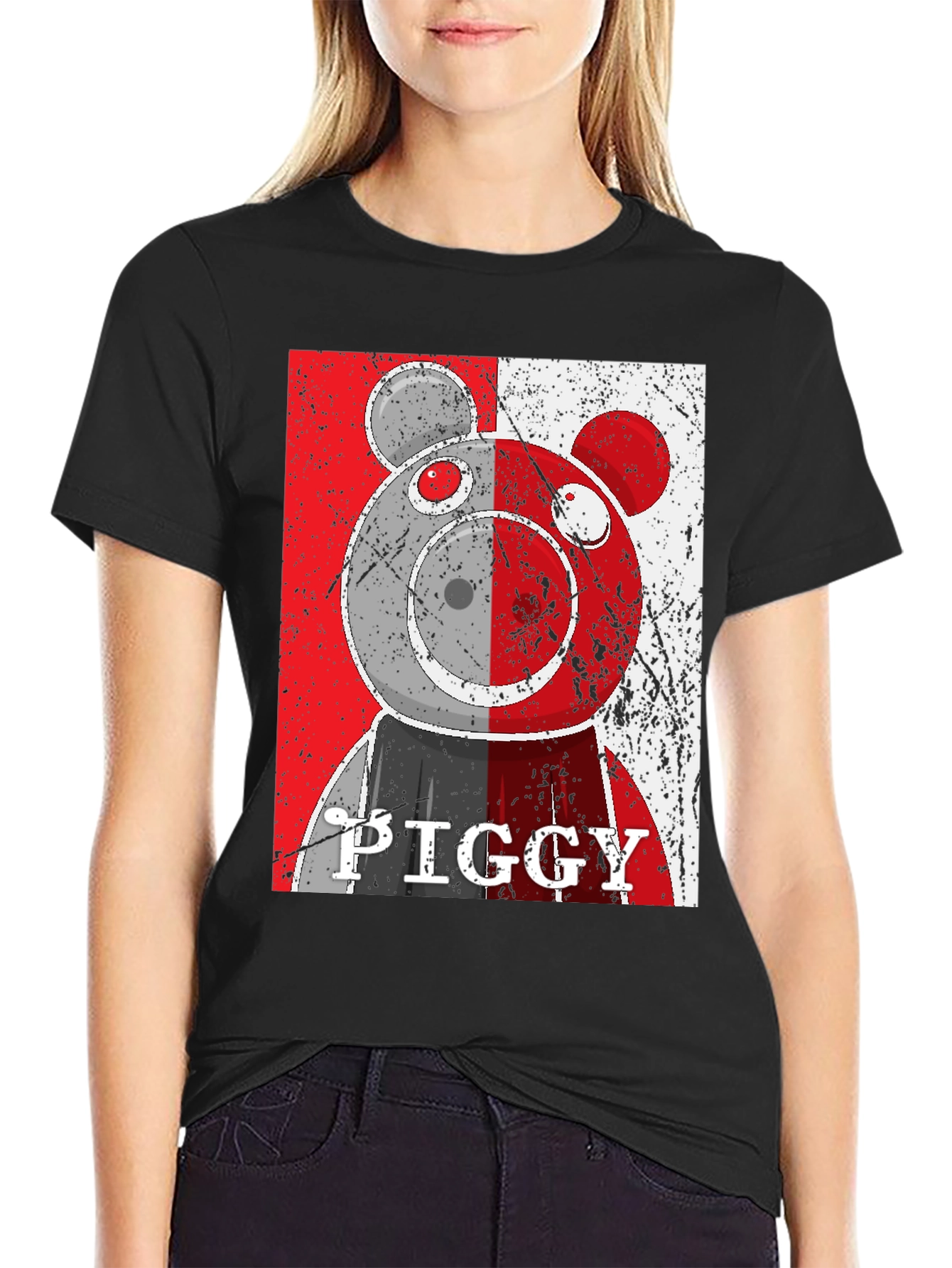 Piggy Graphic Tee - Unique Design