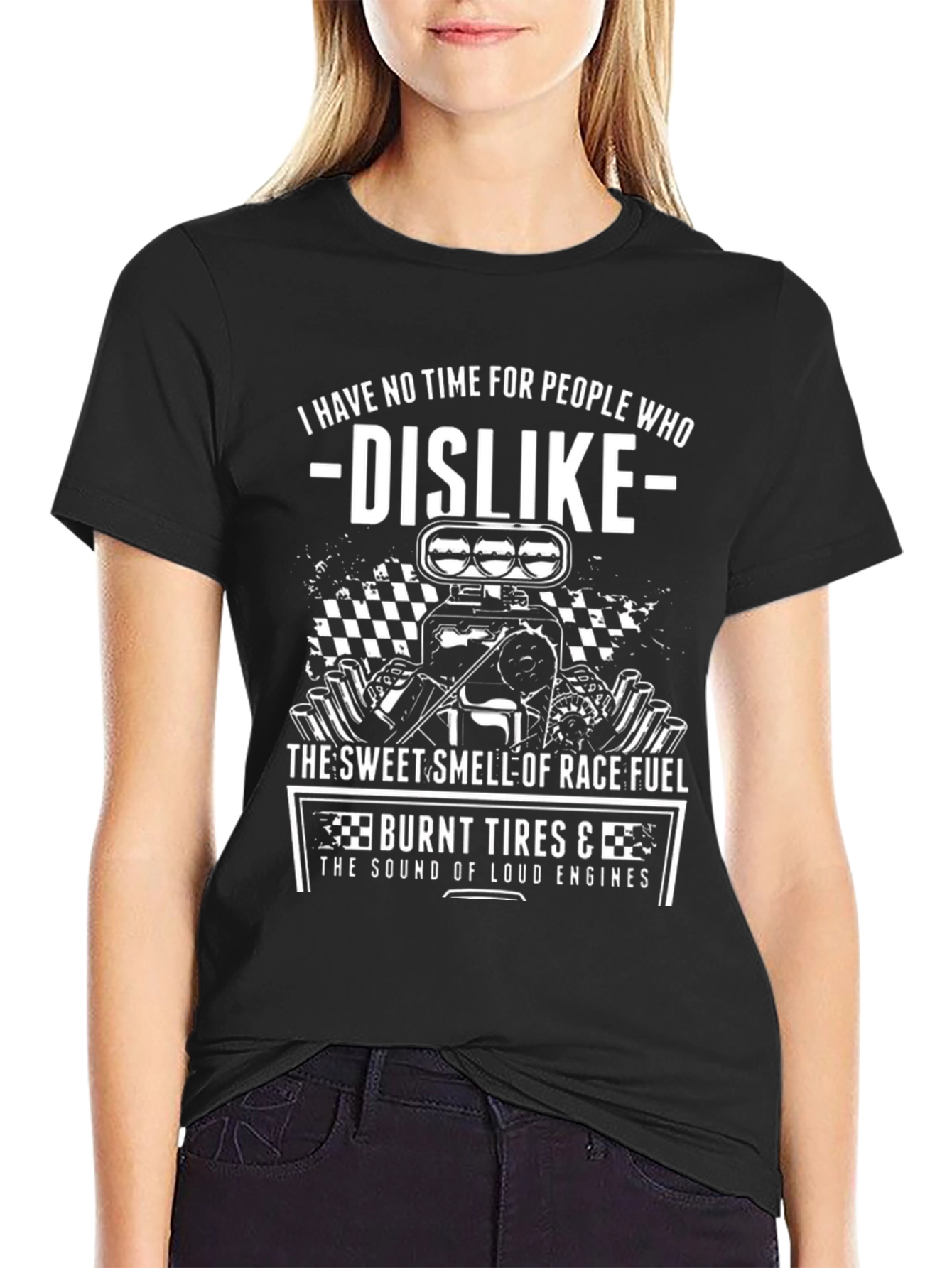 Race Fuel T-Shirt: I Dislike People Who Dislike The Sweet Smell