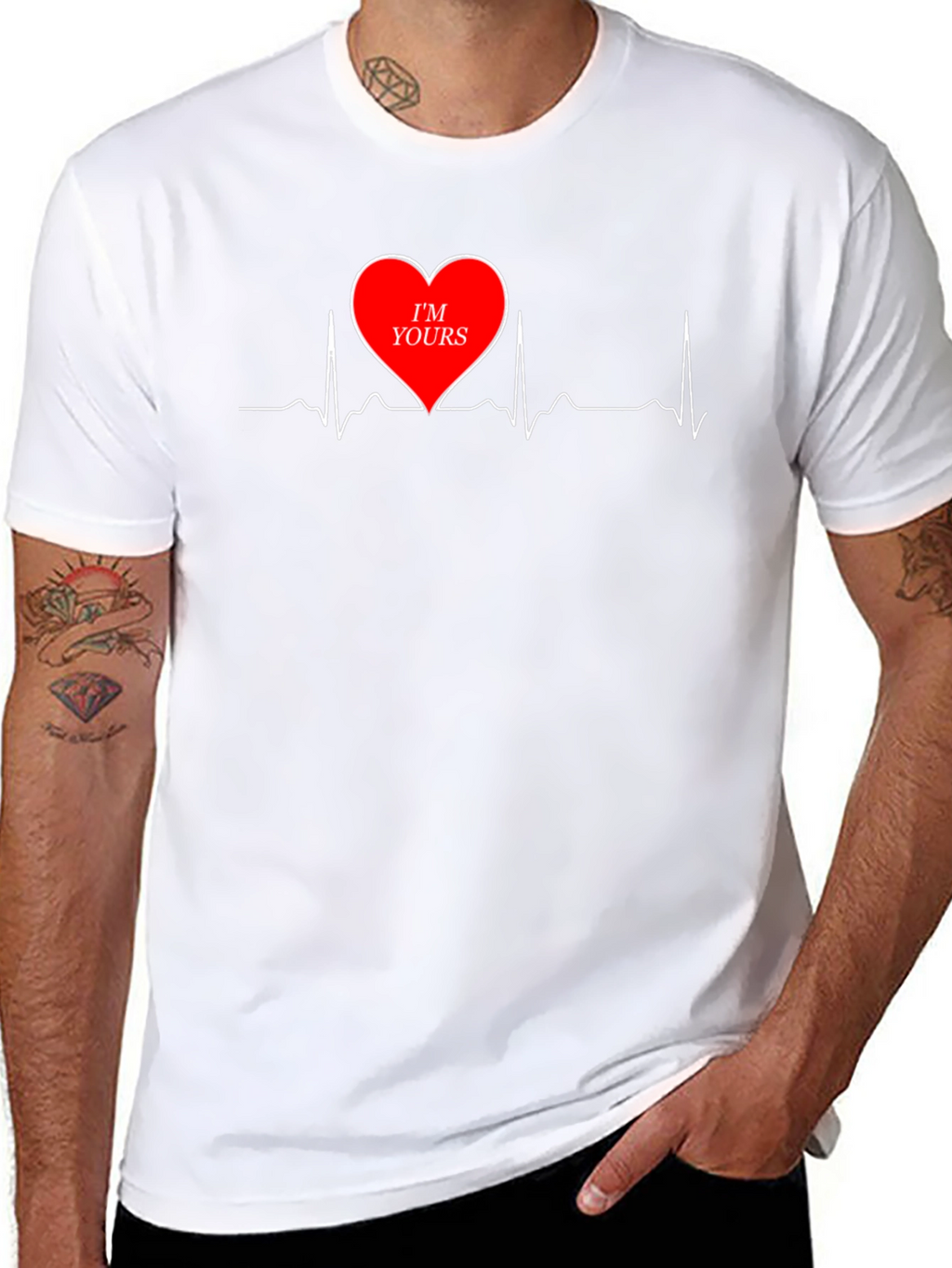 Im Yours Heartbeat T-Shirt - Express Your Love