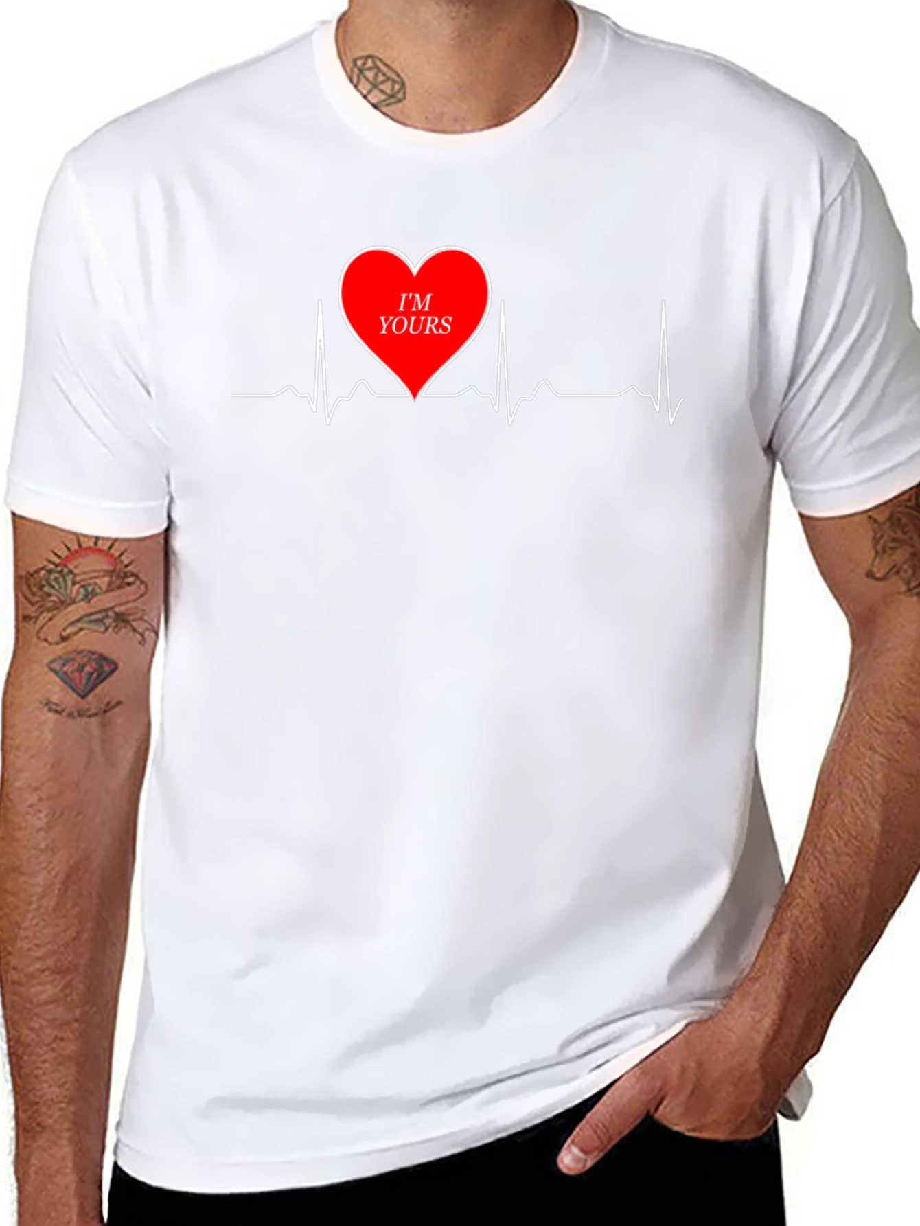 Im Yours Heartbeat T-Shirt - Express Your Love