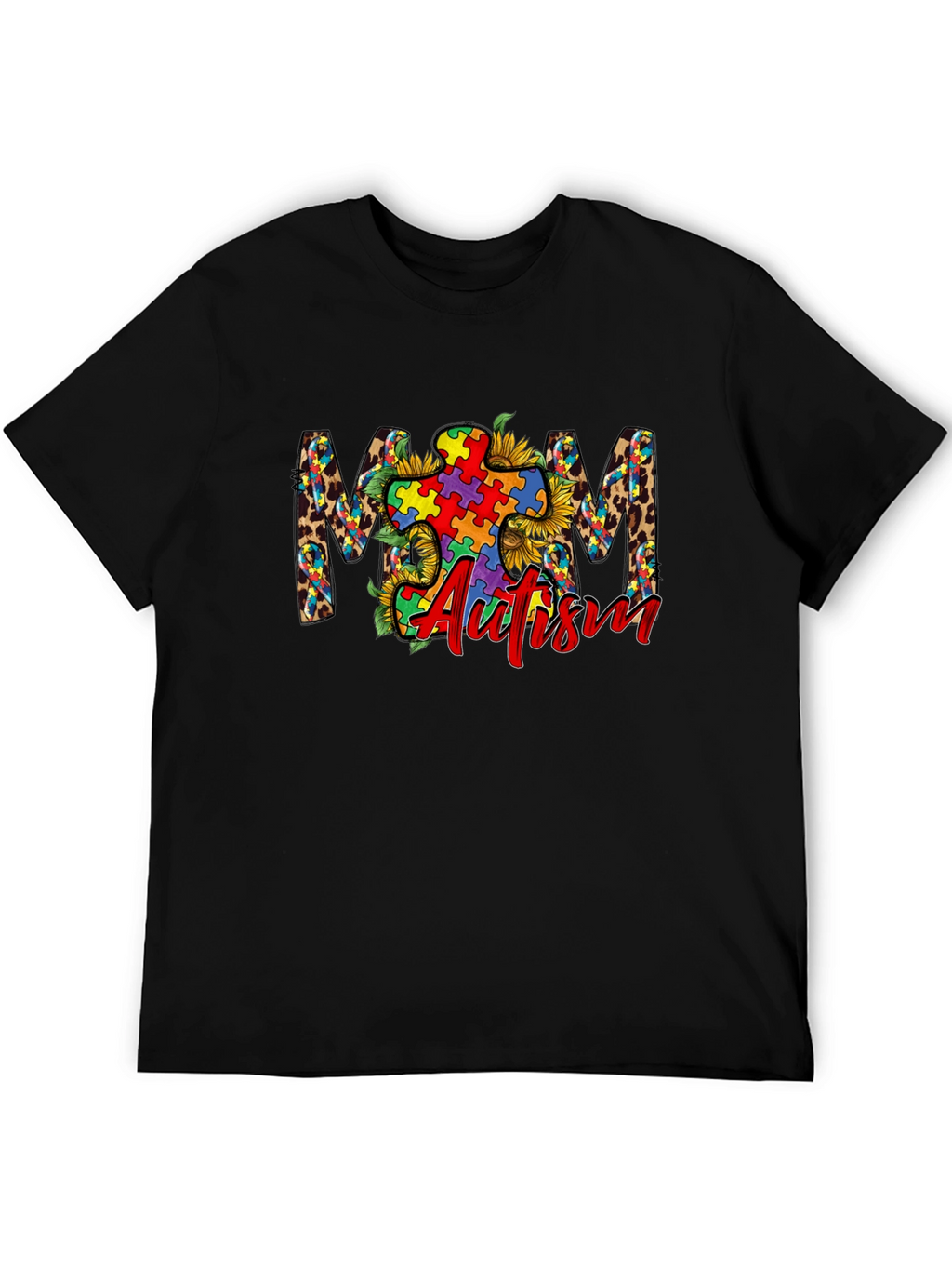 Autism Awareness Mom Graphic Tee