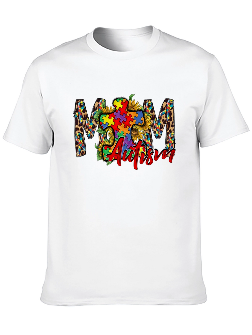 Autism Awareness Mom Graphic Tee