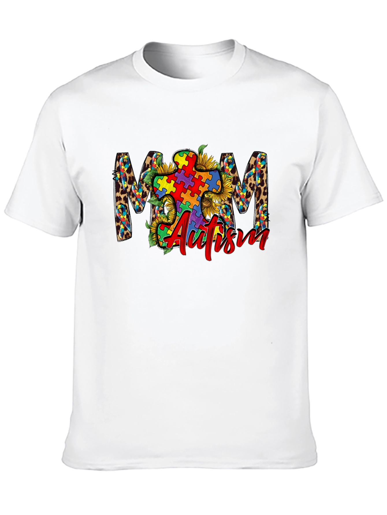 Autism Awareness Mom Graphic Tee