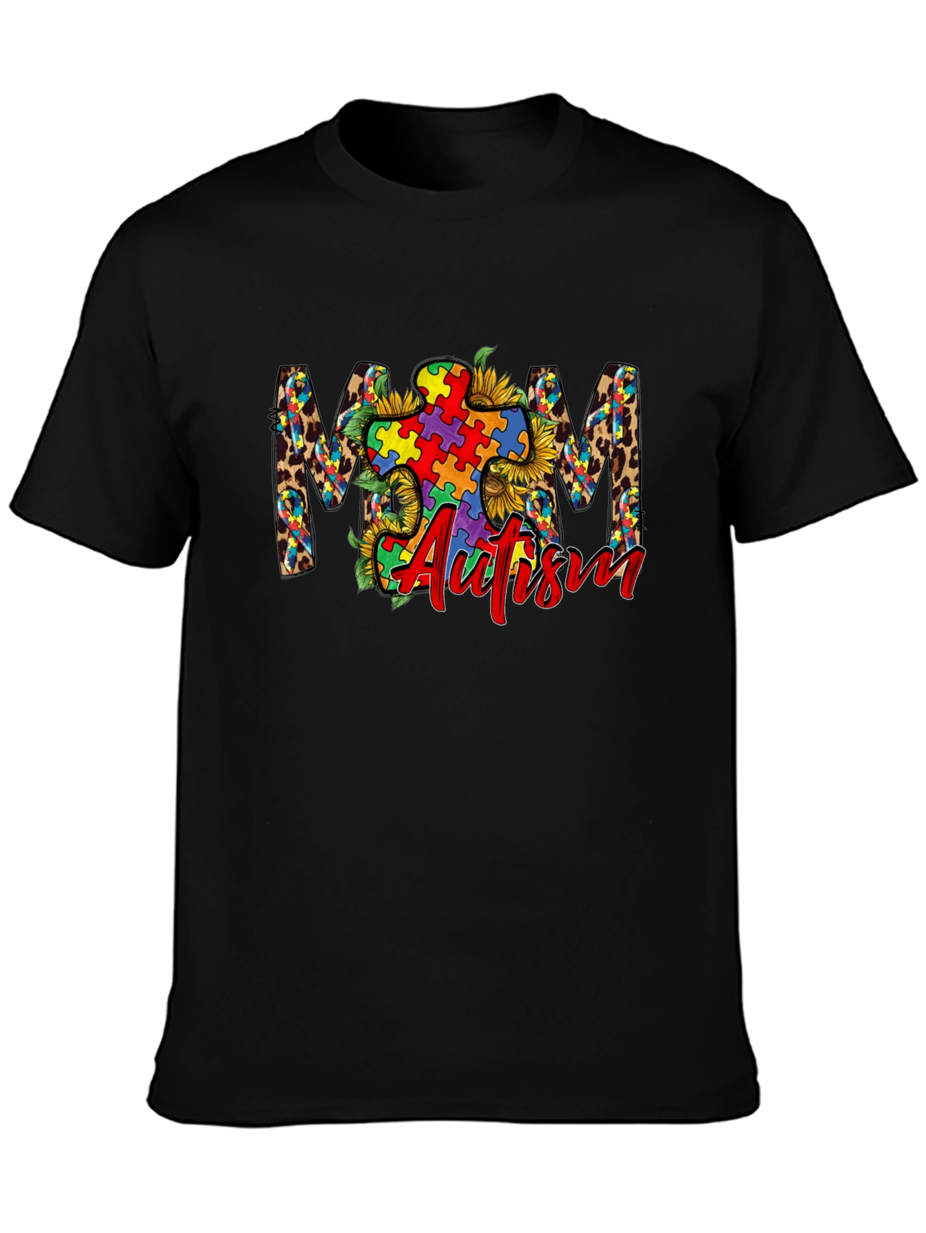 Autism Awareness Mom Graphic Tee