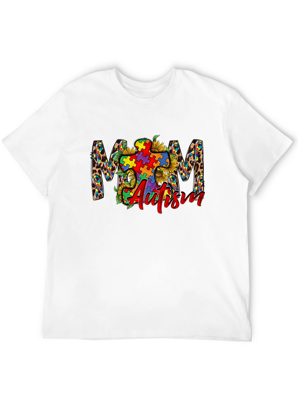 Autism Awareness Mom Graphic Tee