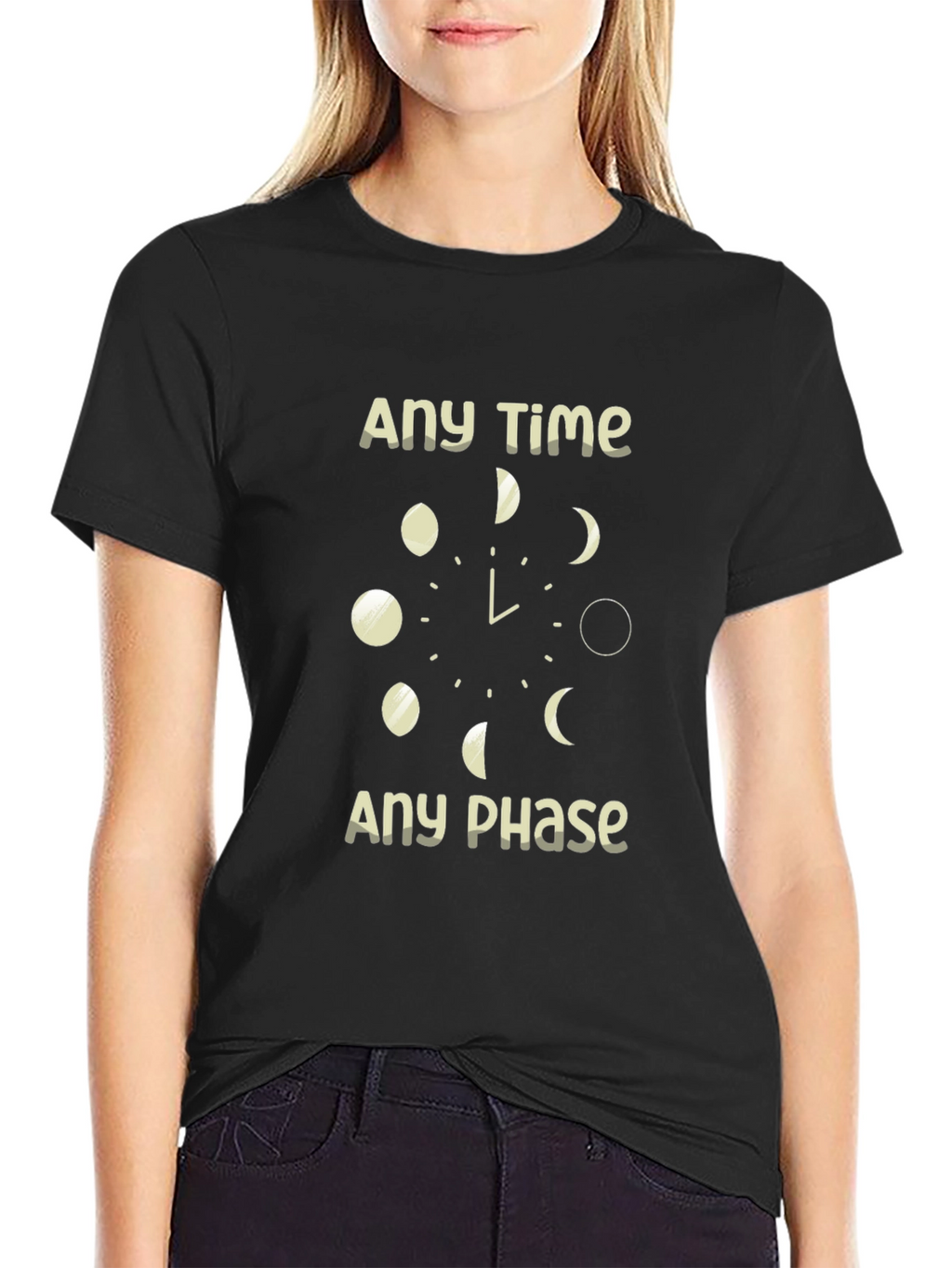 Any Time Any Phase Graphic T-Shirt