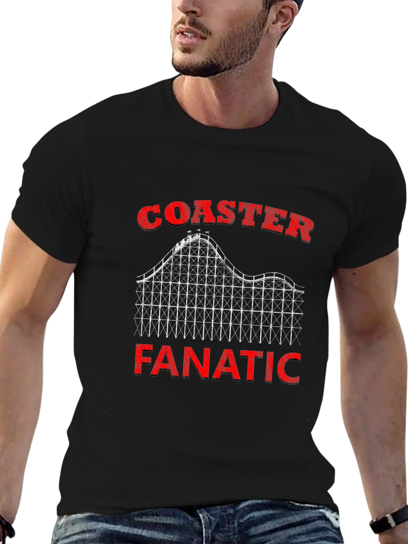 Coaster Fanatic Graphic T-Shirt