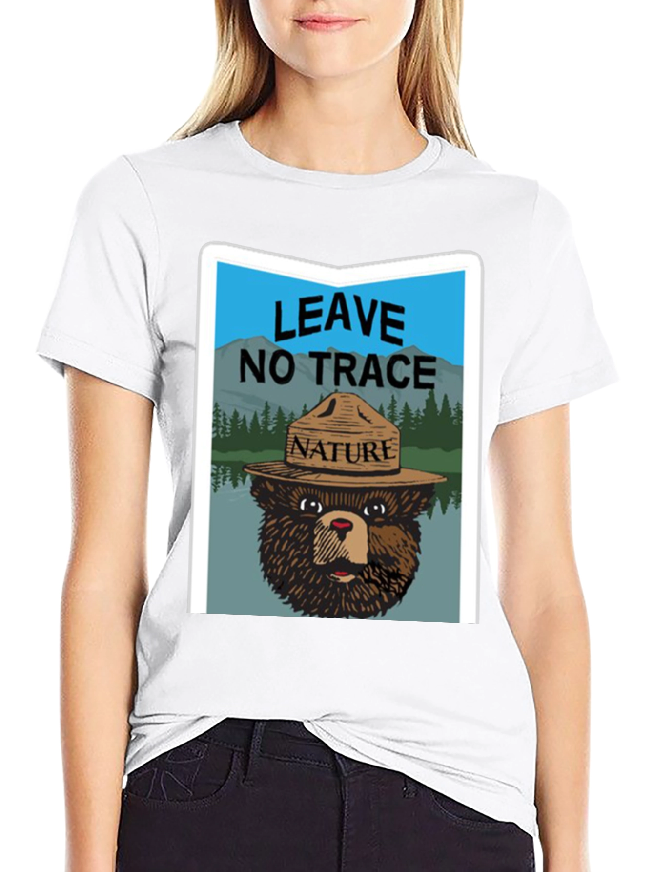Leave No Trace Bear Nature T-Shirt