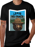 Leave No Trace Bear Nature T-Shirt