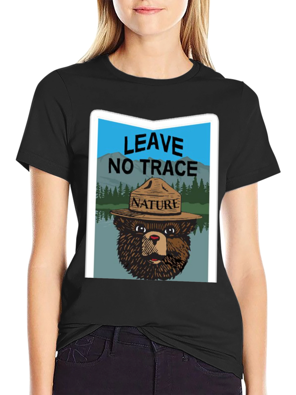 Leave No Trace Bear Nature T-Shirt