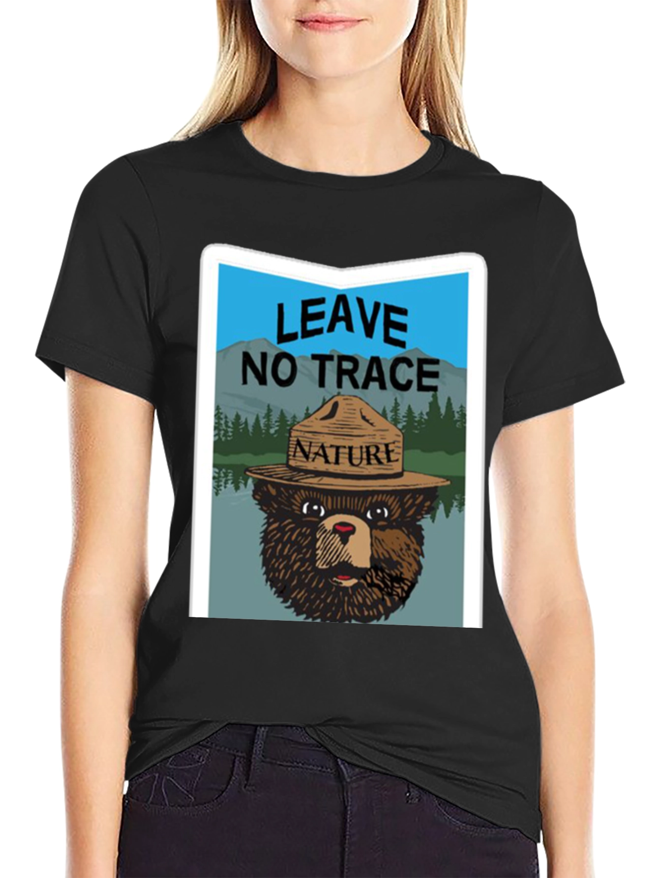 Leave No Trace Bear Nature T-Shirt