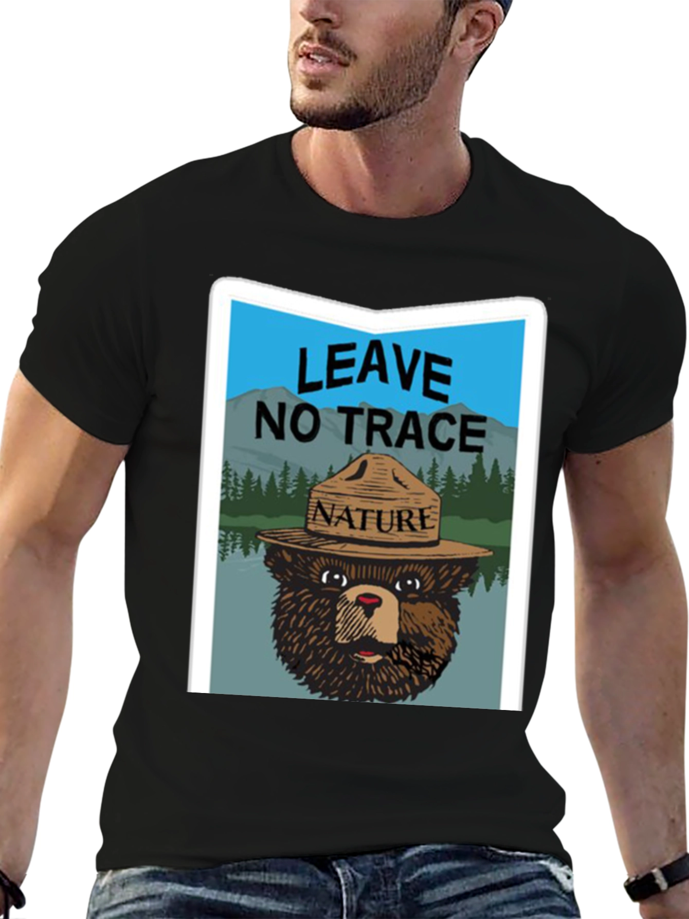 Leave No Trace Bear Nature T-Shirt