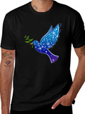 Dove Peace T-Shirt - Graphic Print