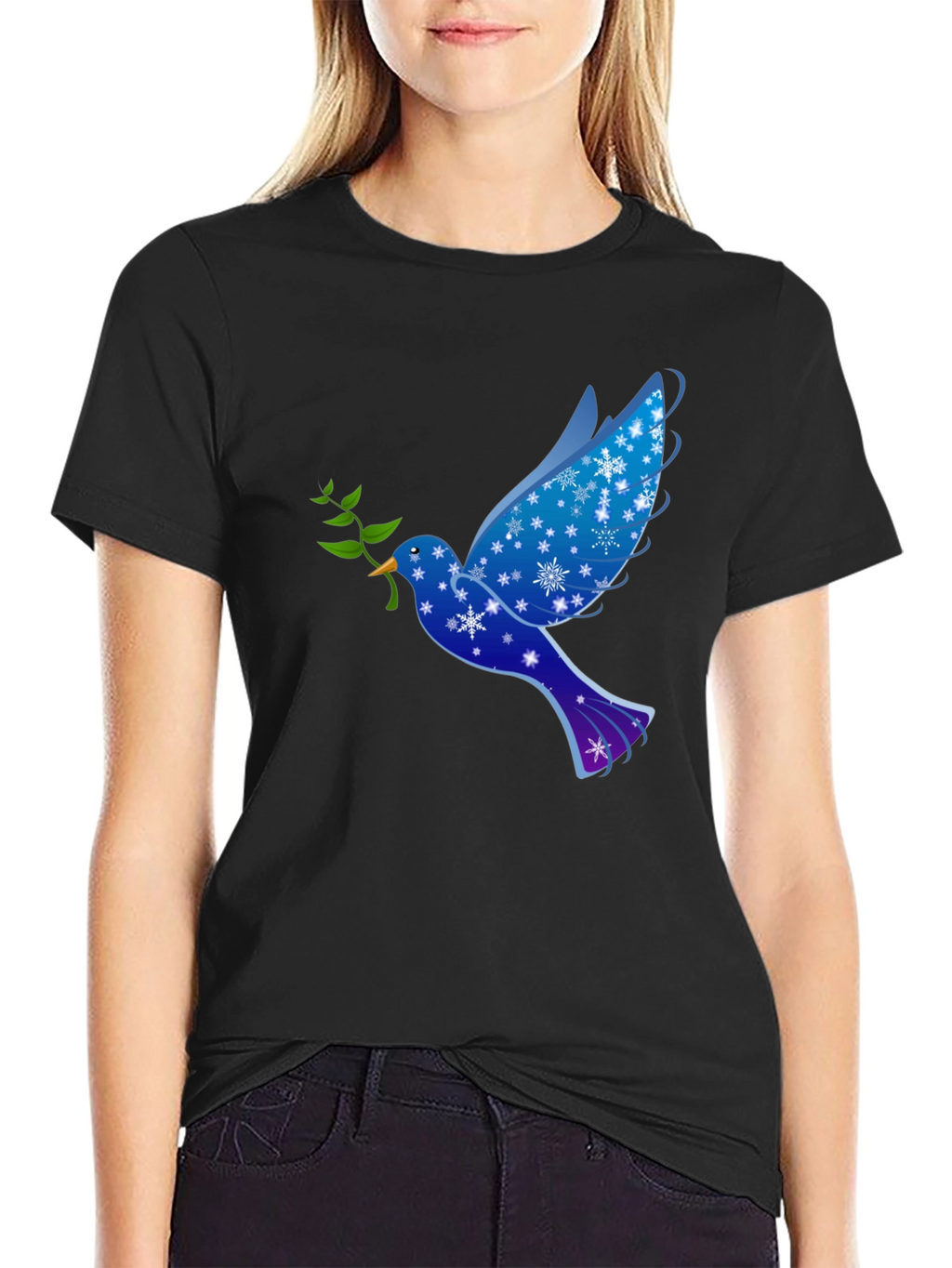 Dove Peace T-Shirt - Graphic Print