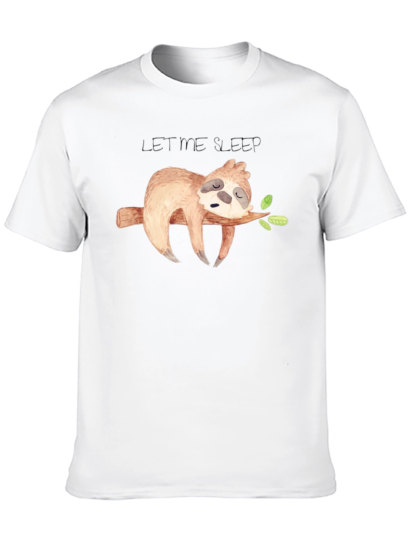 Sleepy Sloth Graphic T-Shirt