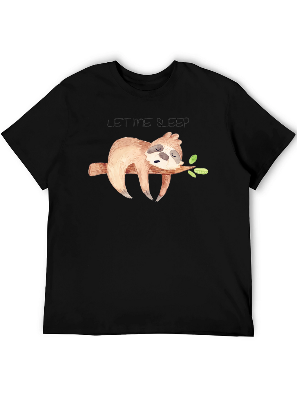 Sleepy Sloth Graphic T-Shirt
