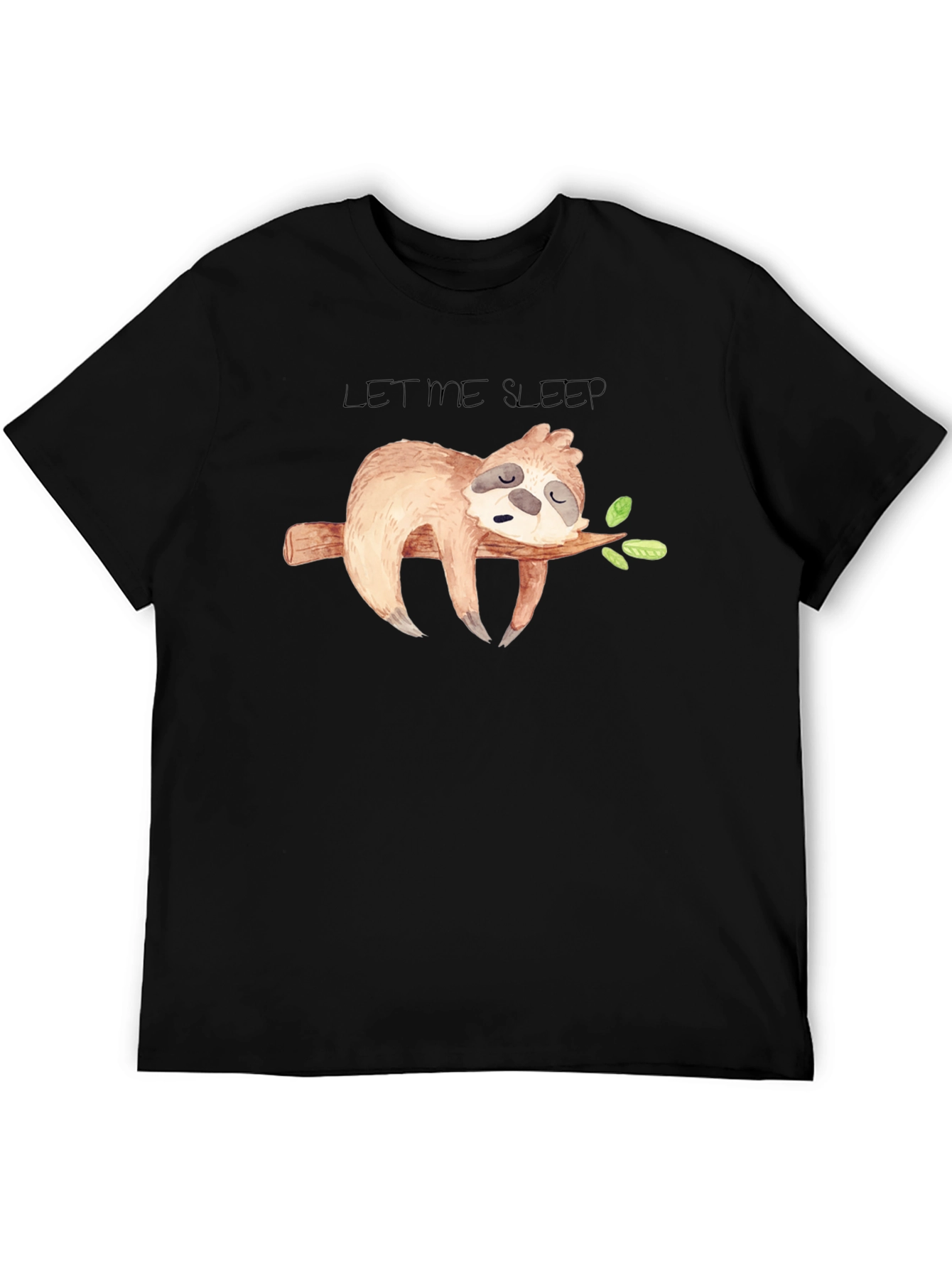 Sleepy Sloth Graphic T-Shirt