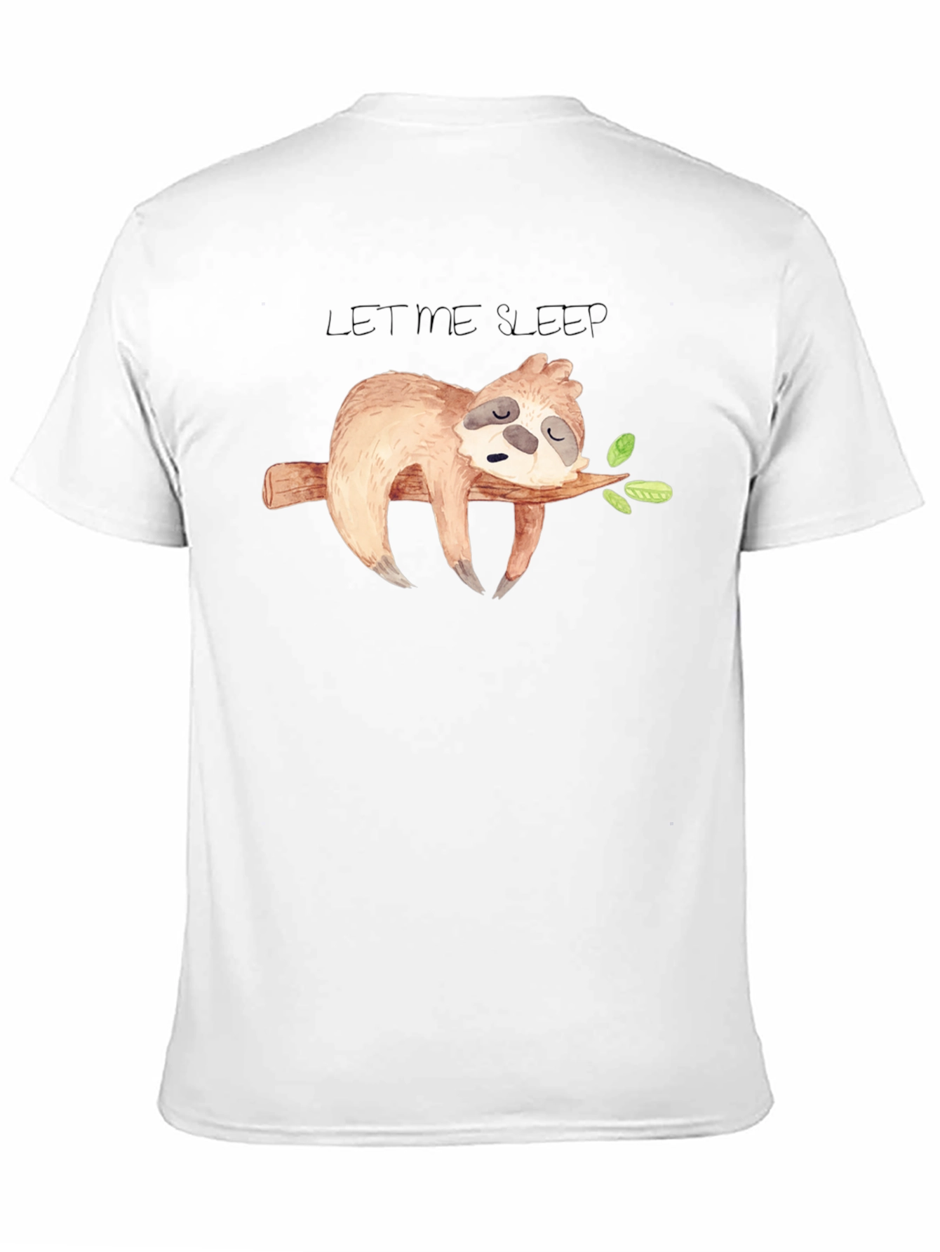 Sleepy Sloth Graphic T-Shirt