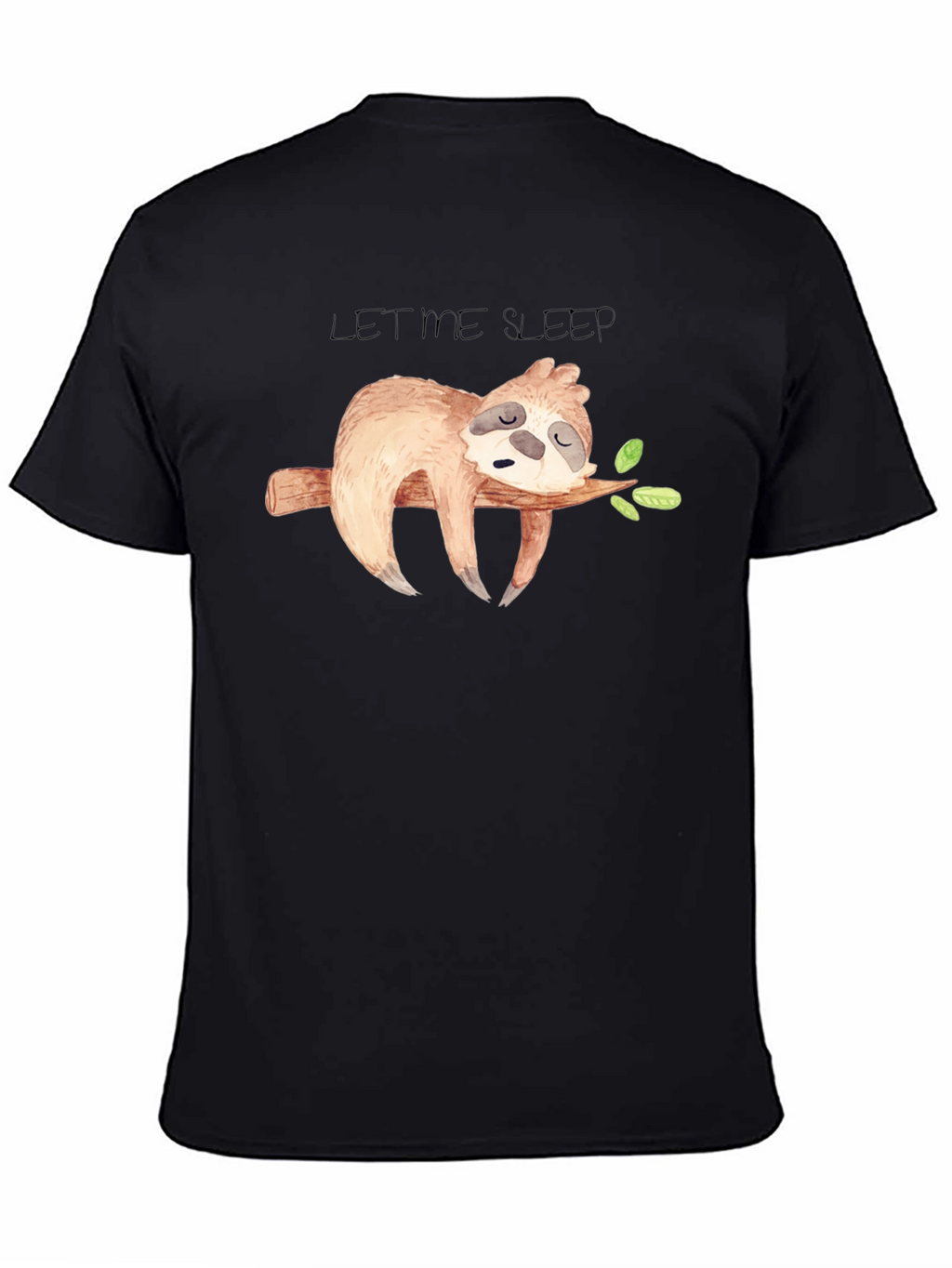 Sleepy Sloth Graphic T-Shirt