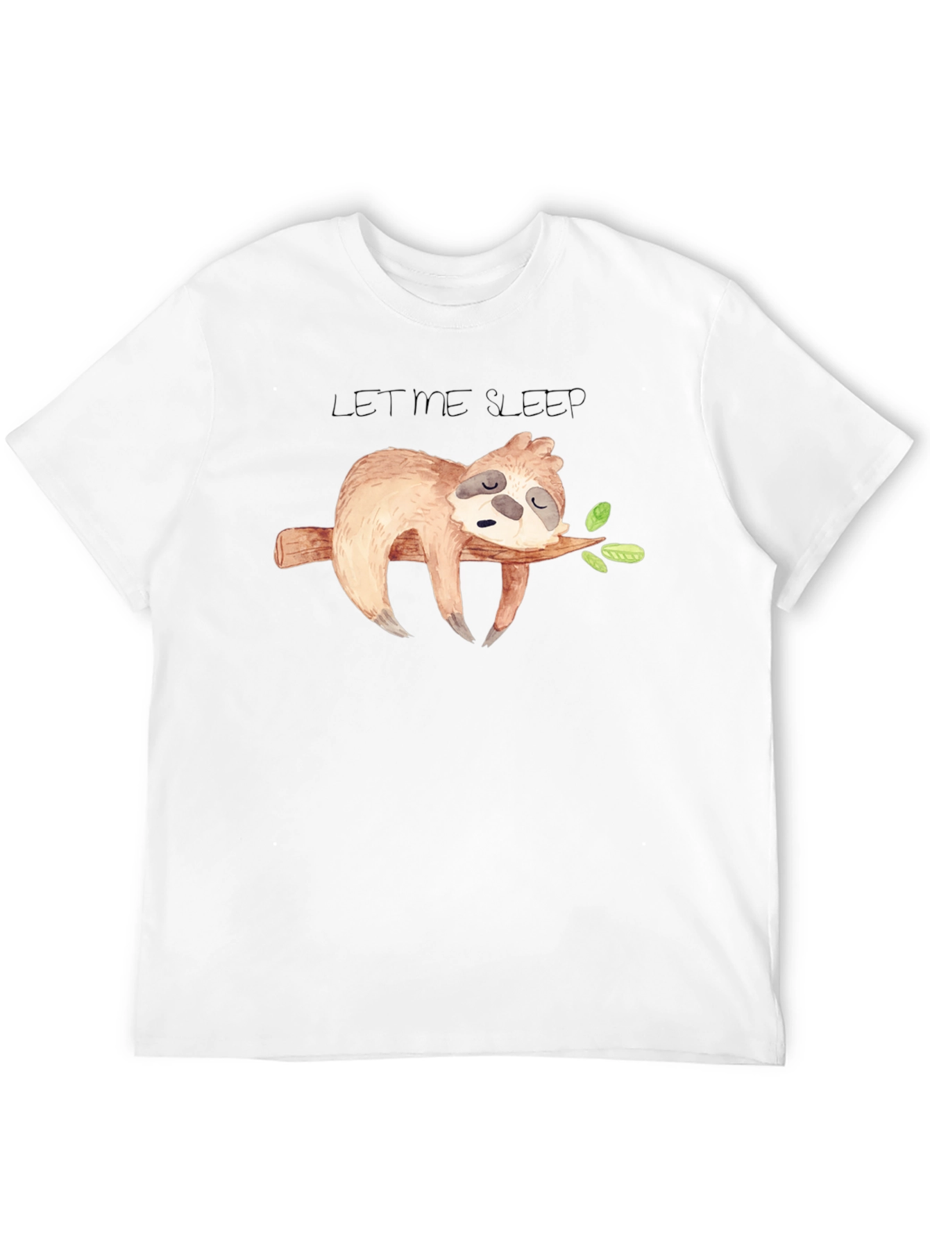 Sleepy Sloth Graphic T-Shirt