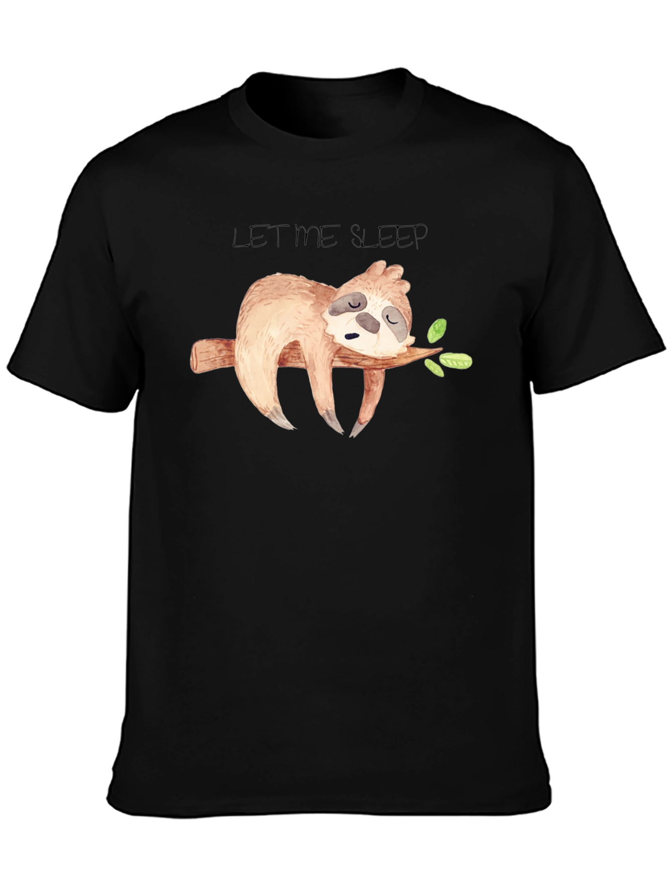 Sleepy Sloth Graphic T-Shirt
