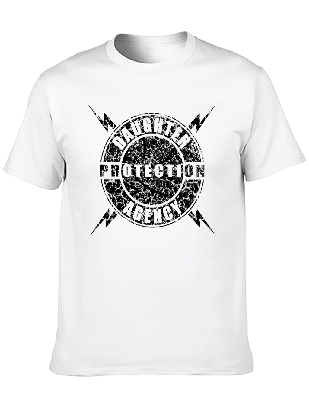 Daughter Protection Agency Black Graphic Tee