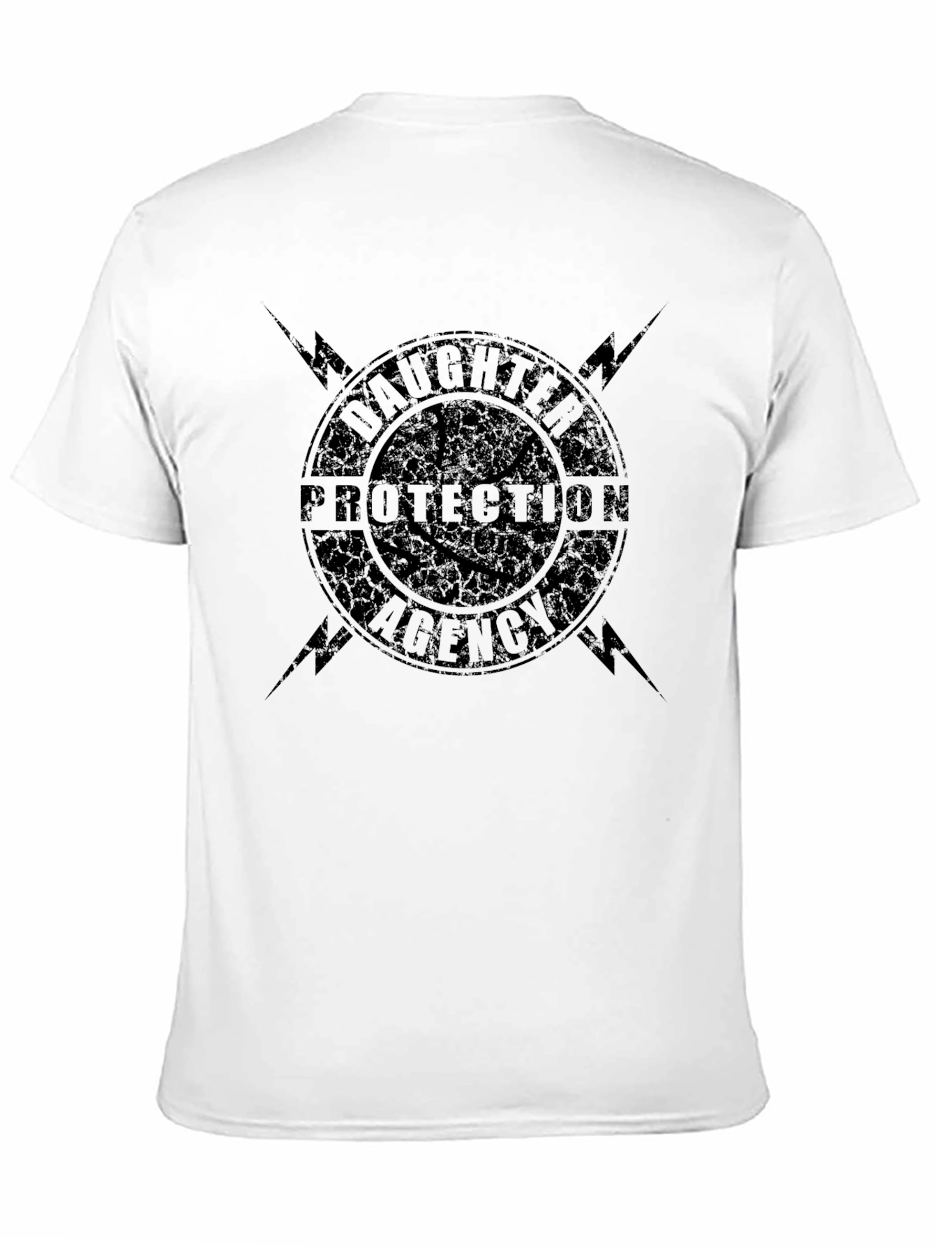 Daughter Protection Agency Black Graphic Tee