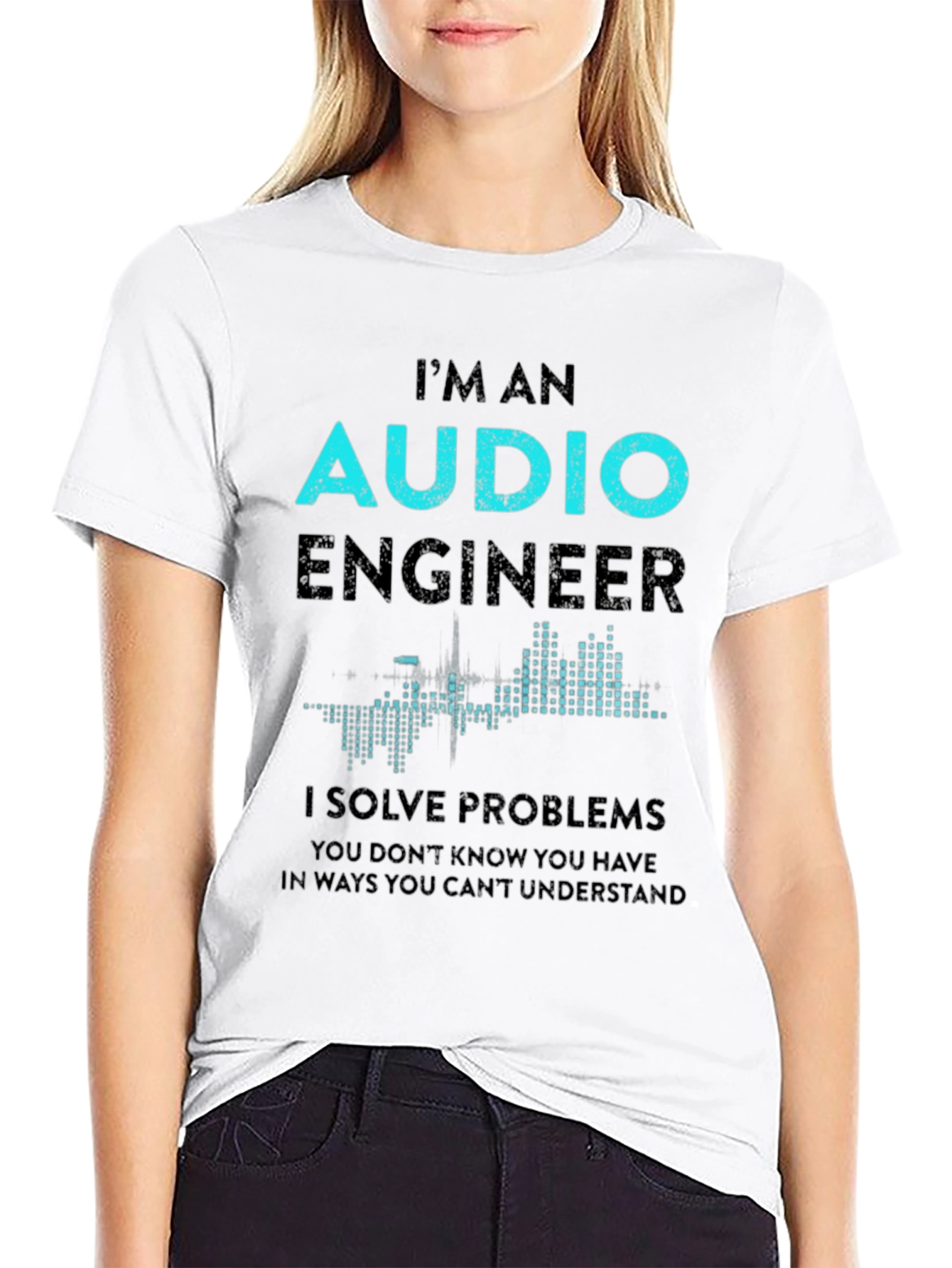 Audio Engineer Graphic T-Shirt - Problem Solver
