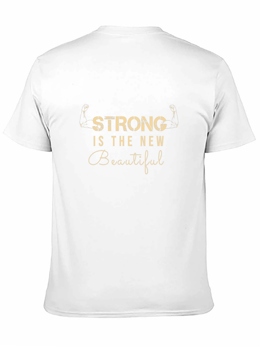 Strong is the New Beautiful Graphic Tee - Black